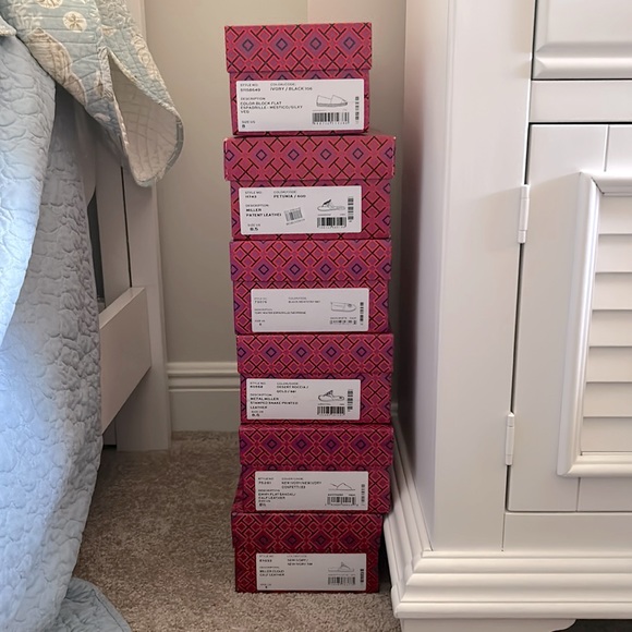 Tory Burch Assorted Shoe Boxes- Empty - Picture 1 of 4